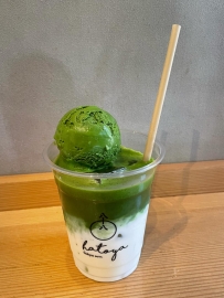抹茶アイス＋人力車＋晴れの東京タワー＝  今日は浅草、大成功！🤤